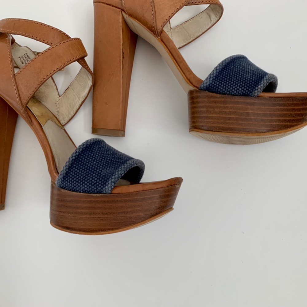 Michael Kors Summer Heels *Buckle Missing - Picture 6 of 16